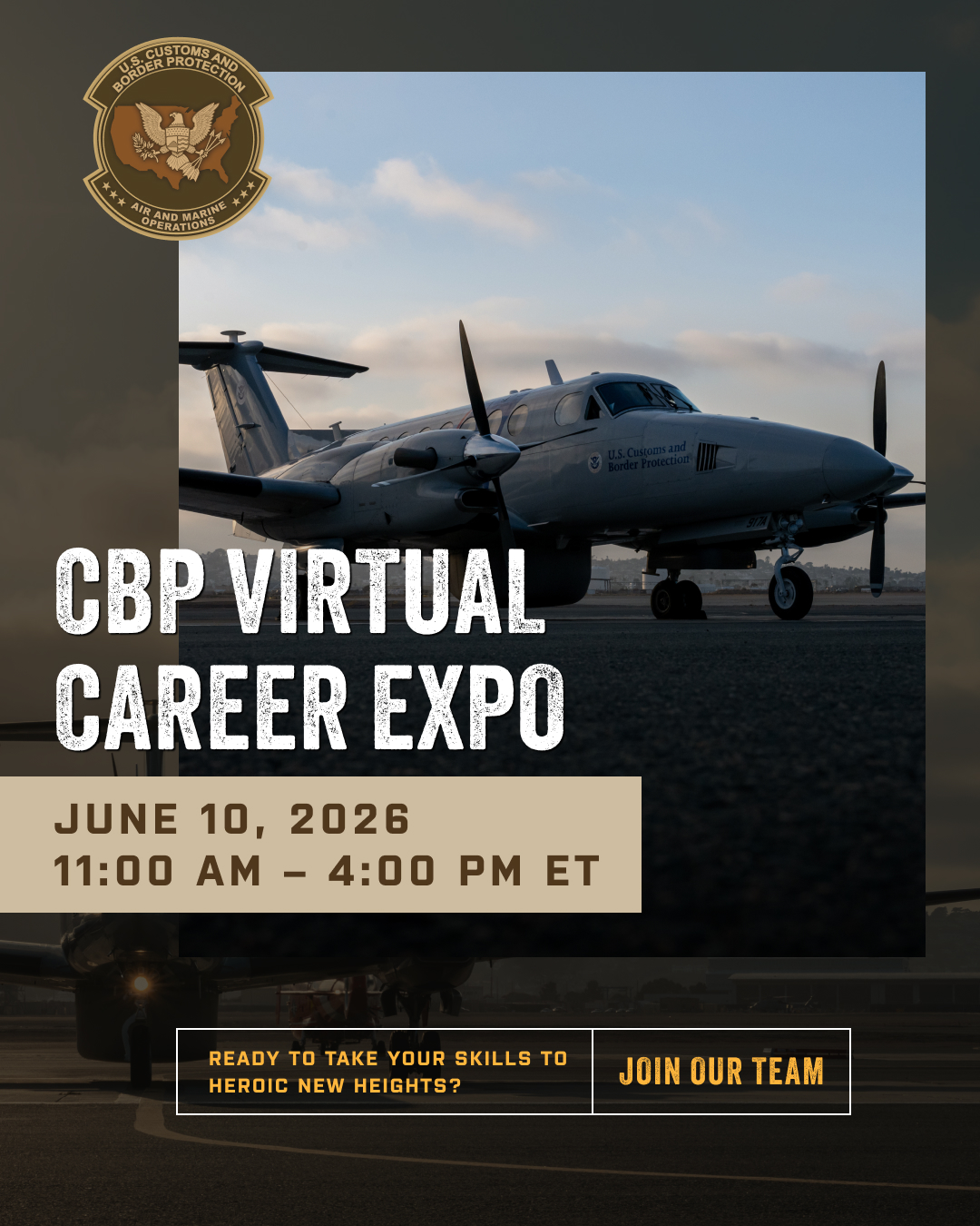 AMO - CBP Virtual Career Expo
