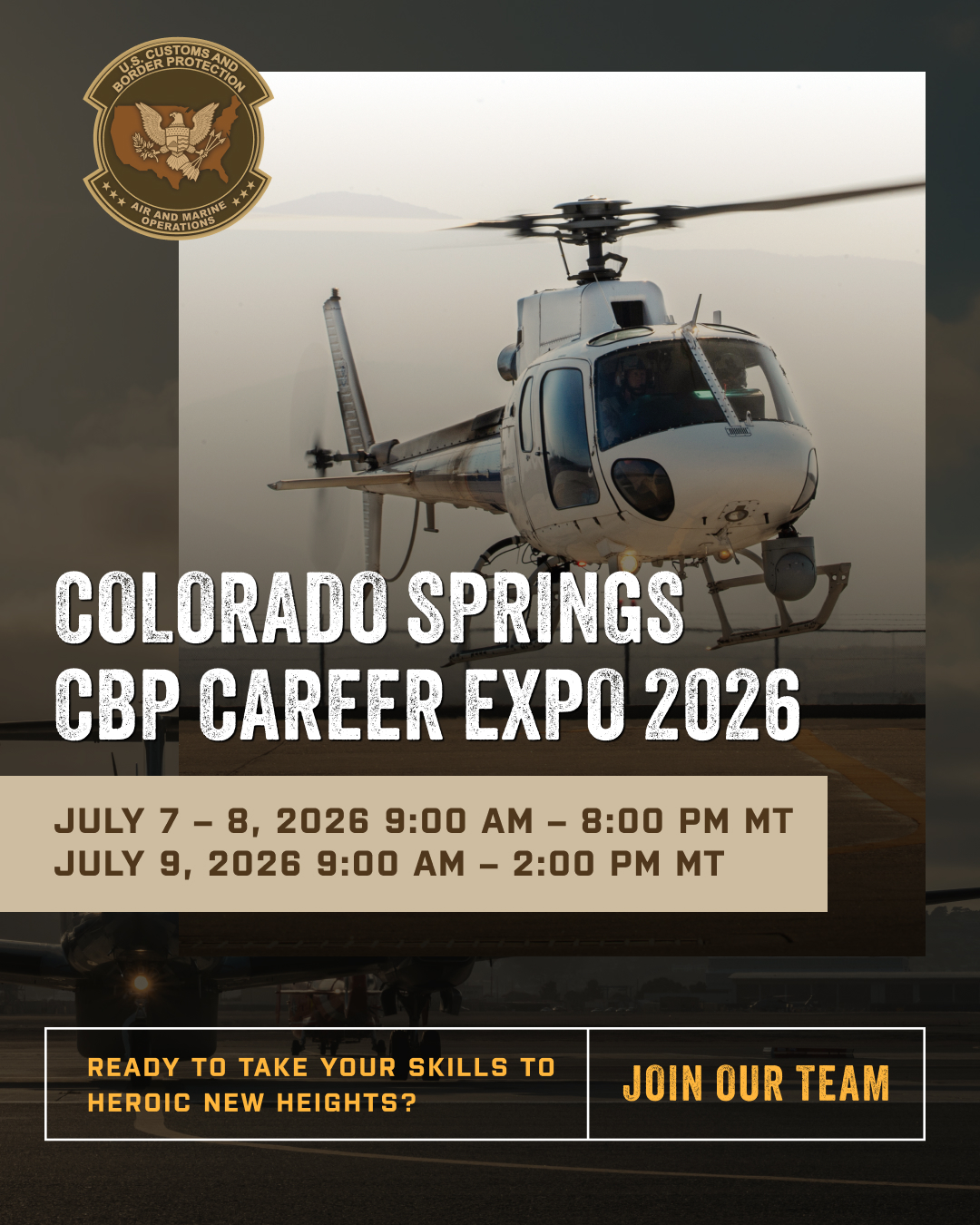 CBP-AMO Career Expo Colorado Springs