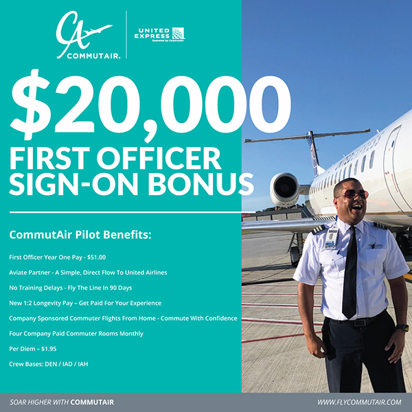 CommutAir Bonus