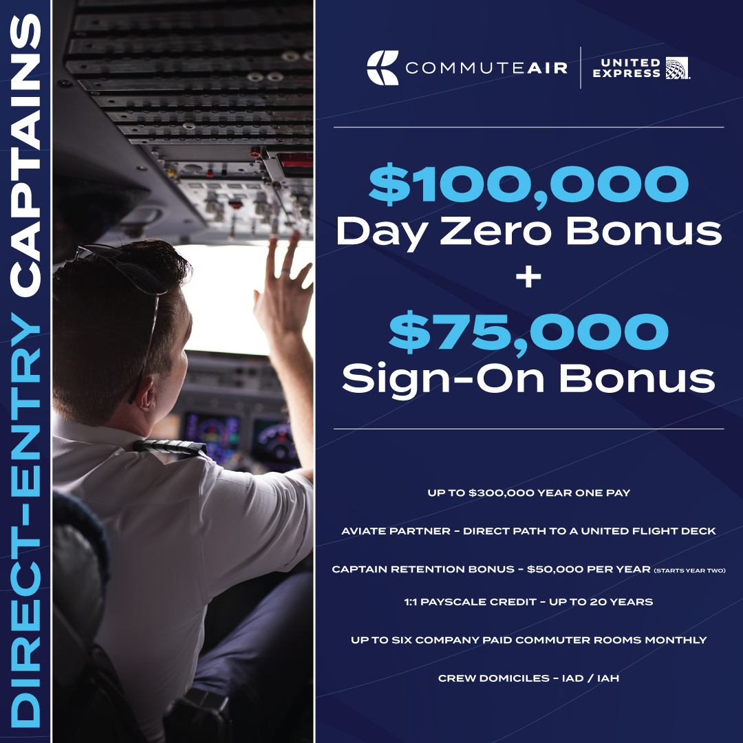 CommuteAir Bonus