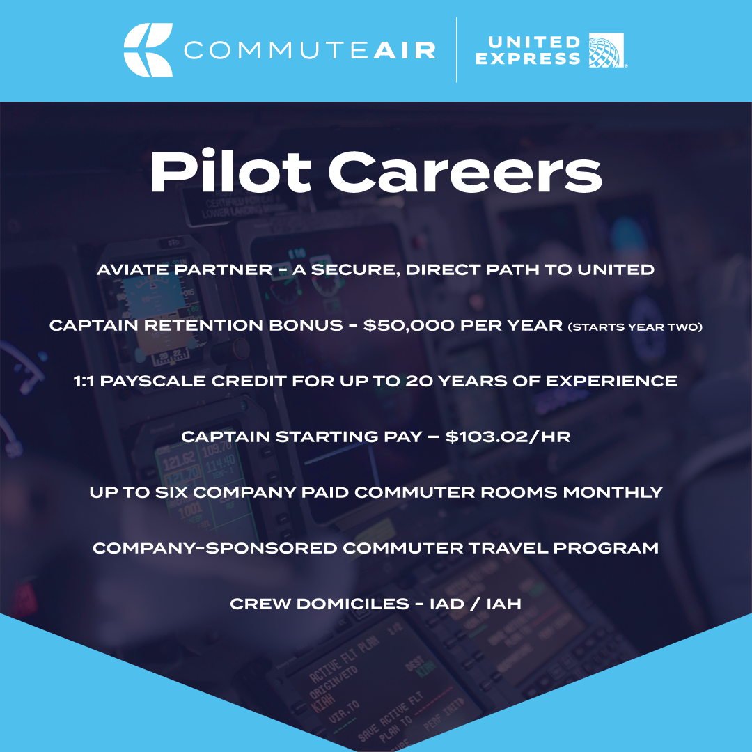 CommuteAir - Pilot Careers