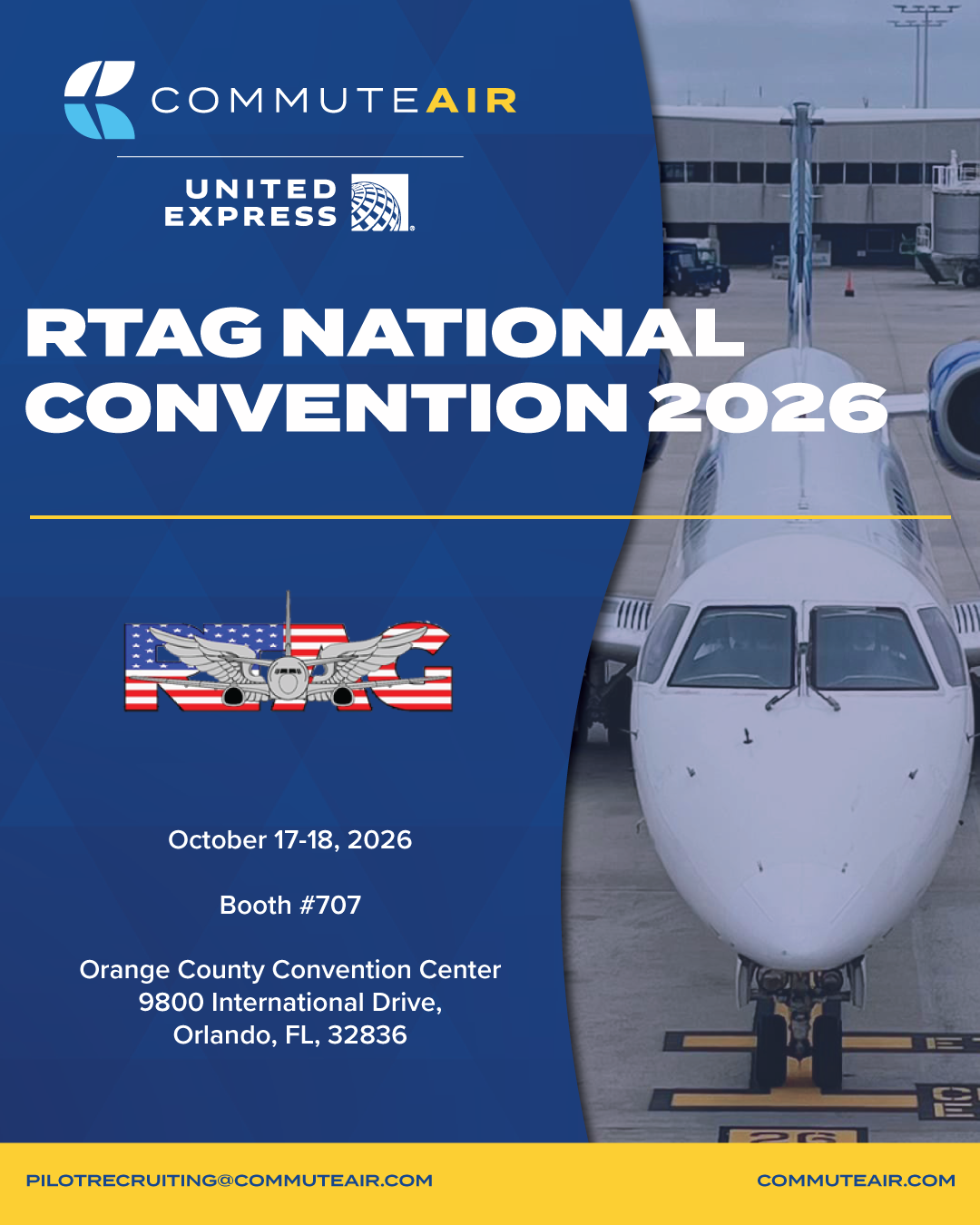 CommuteAir at RTAG 2026