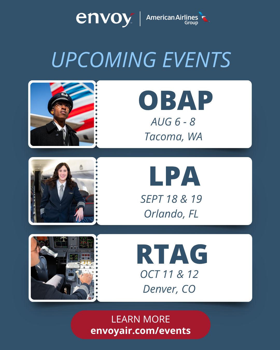 Envoy Air - Upcoming Events