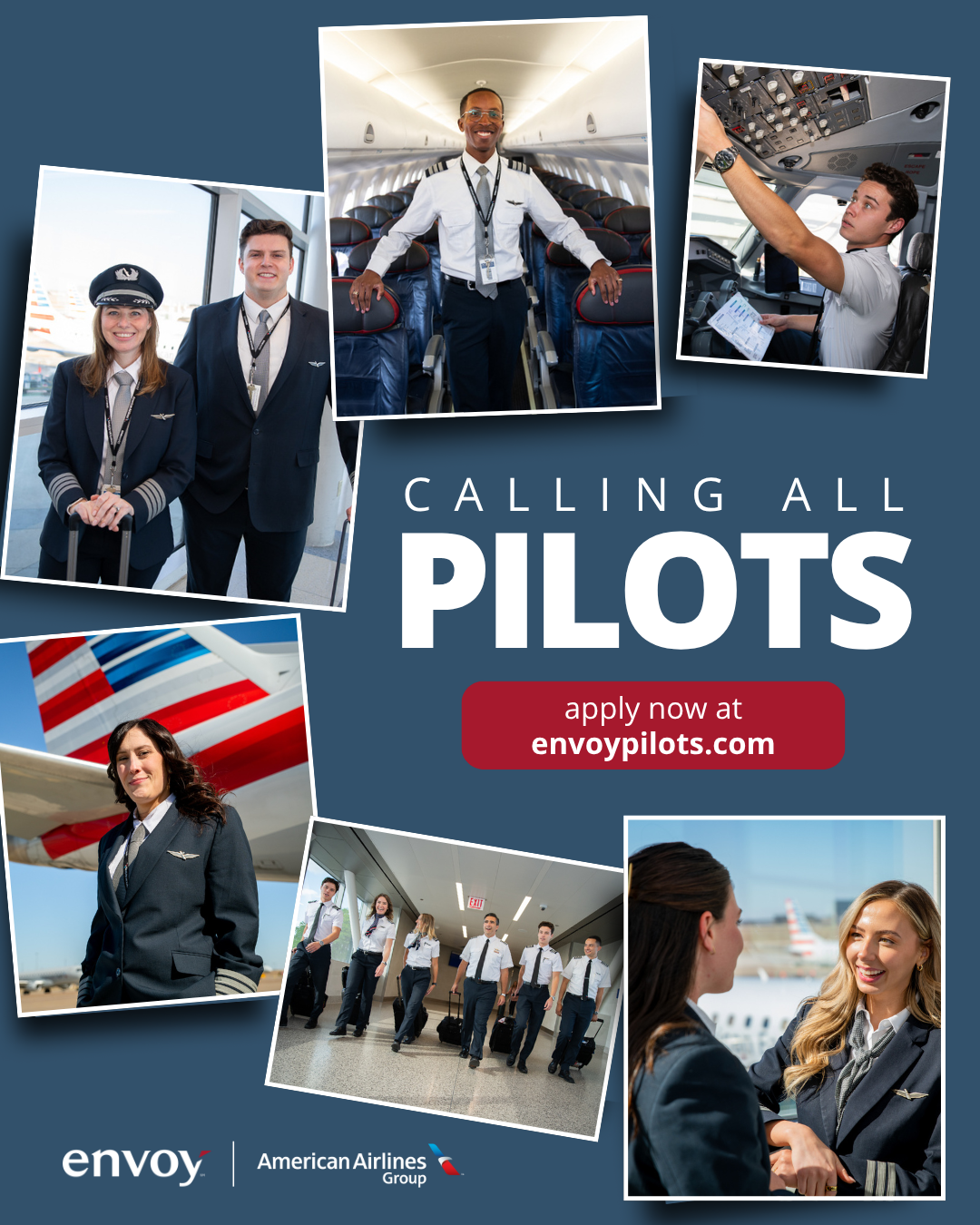 Envoy Air - Calling all pilots!