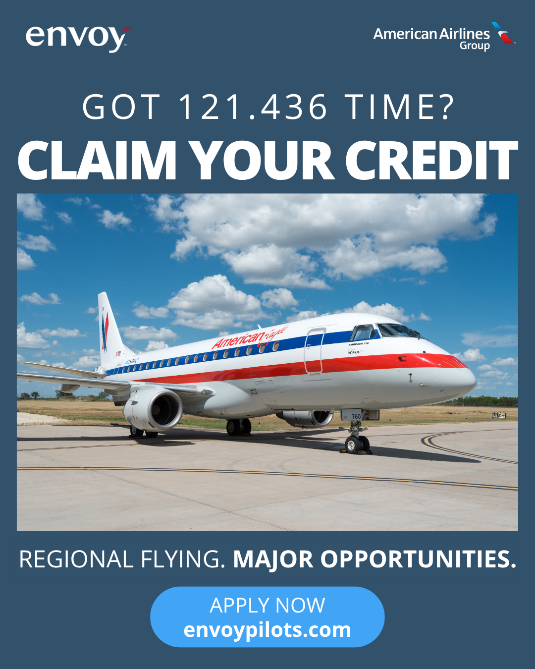 Envoy Air - Claim Your Credit.