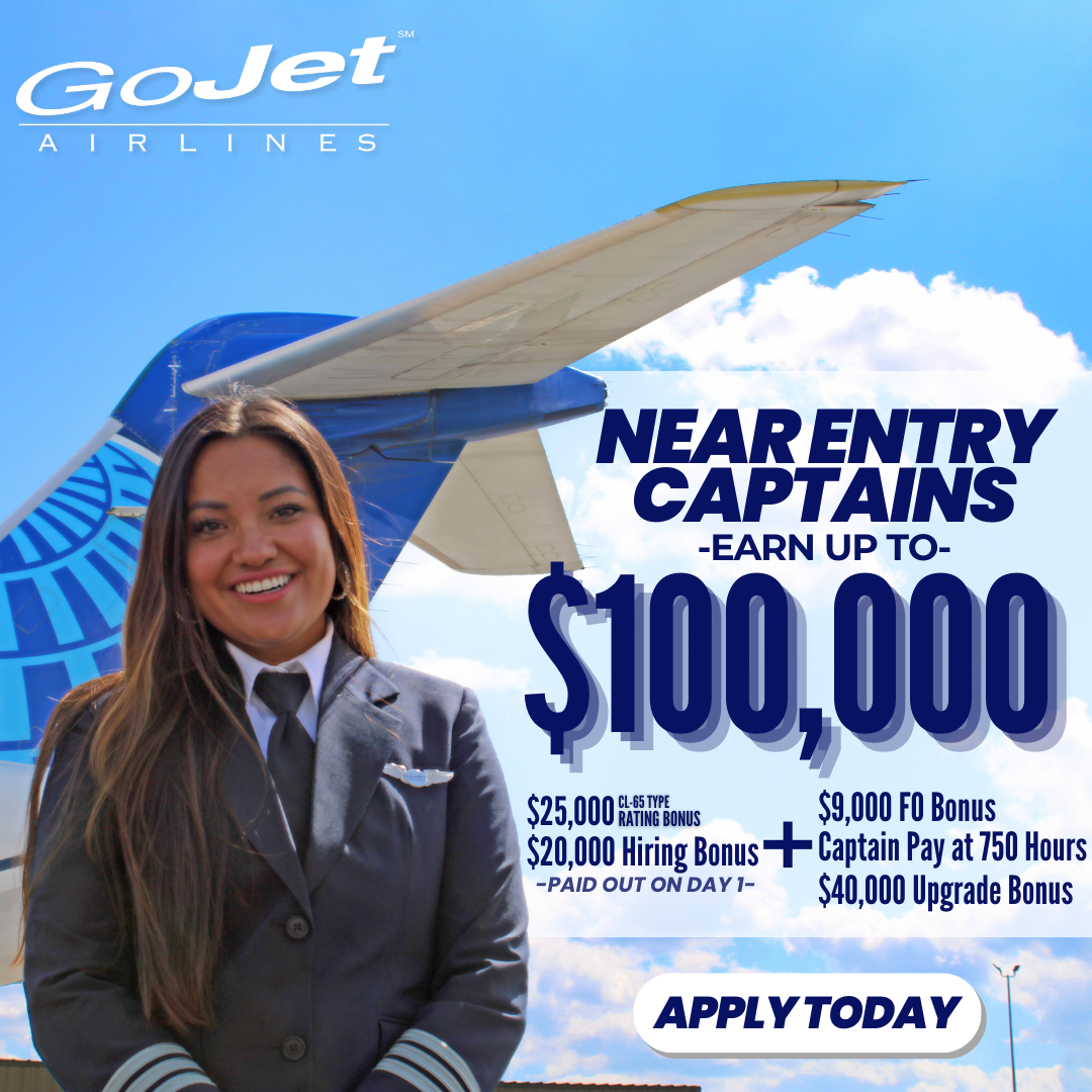 GoJet Airlines - Near Entry Captain
