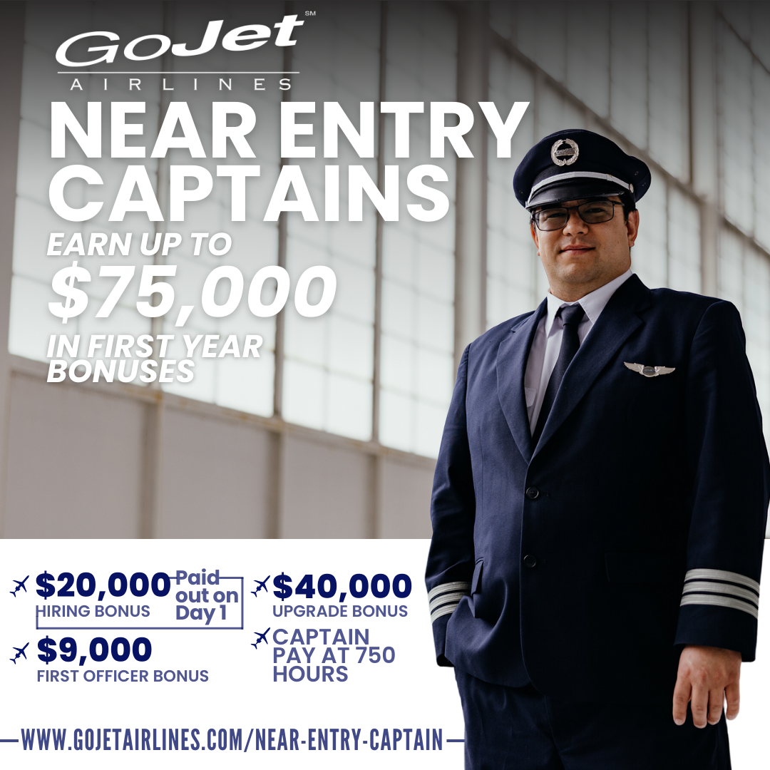 GoJet Airlines - Near Entry Captains