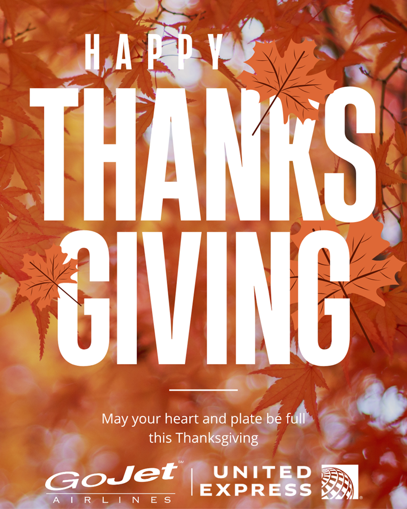 GoJet - Happy Thanksgiving