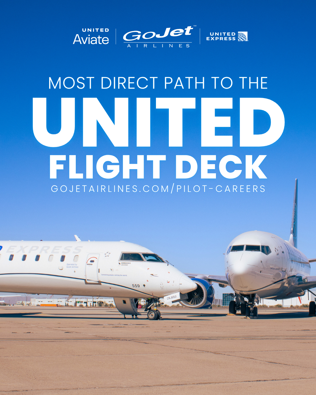 GoJet and United Aviate
