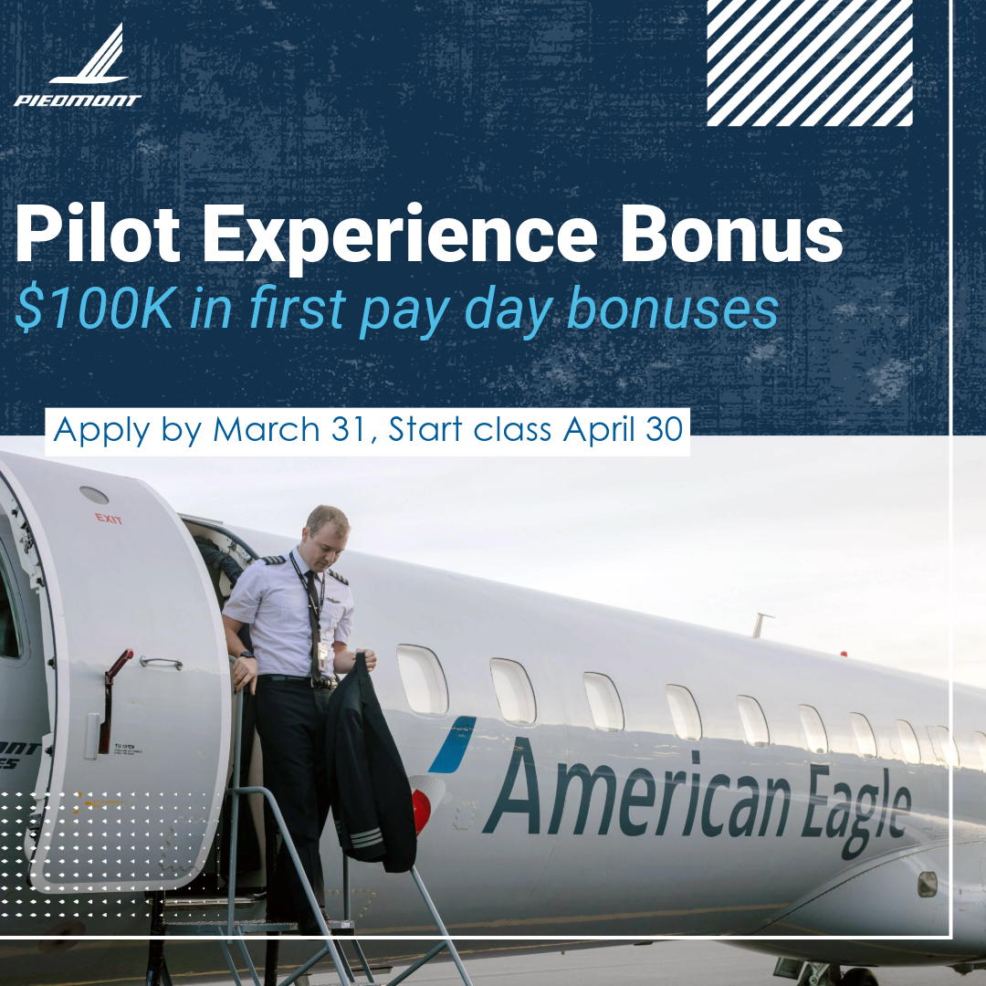 Piedmont Airlines - Extended Bonus