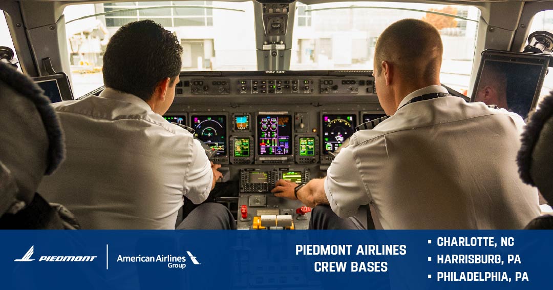 Piedmont Airlines - Crew Bases