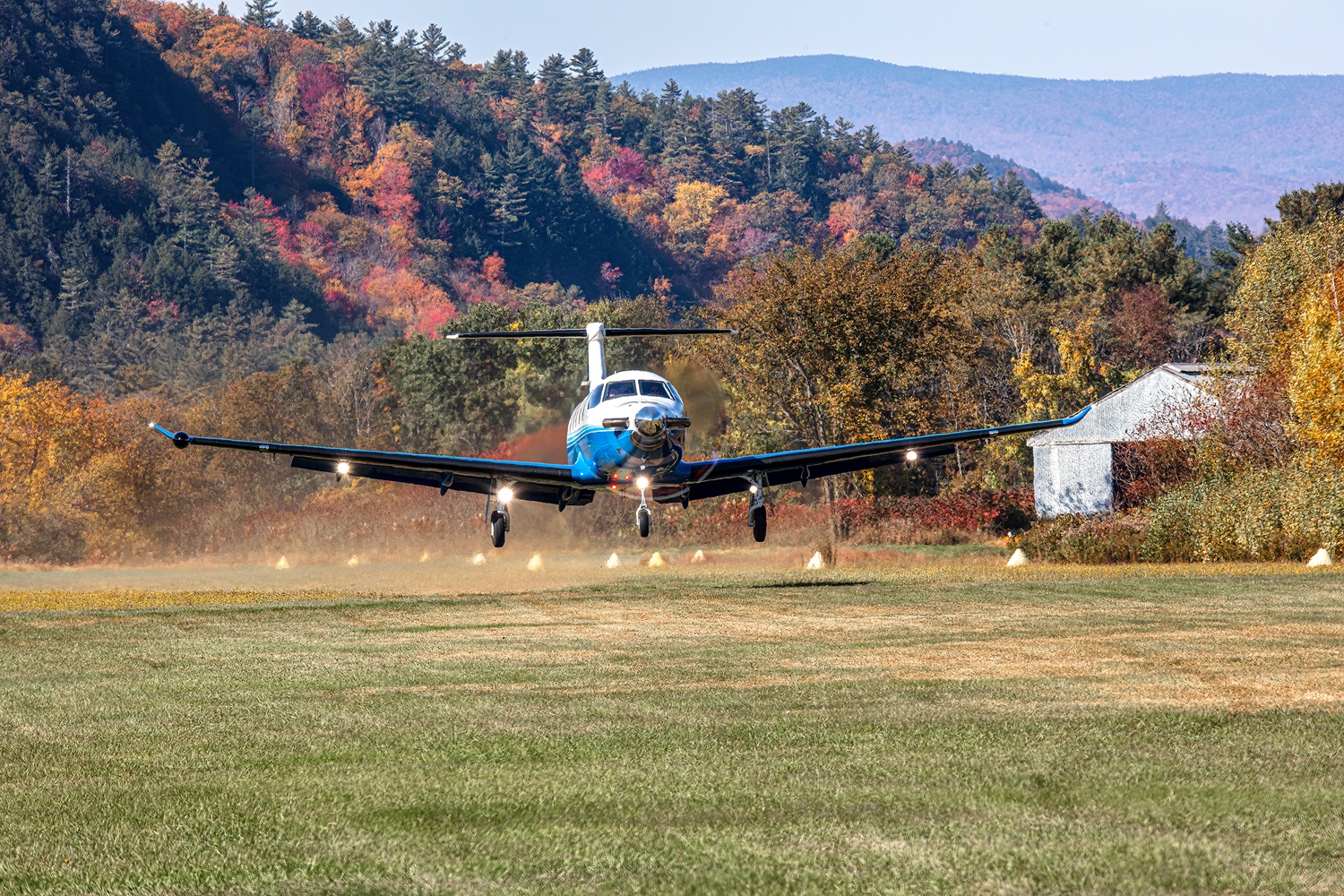 PlaneSense - grass airfield