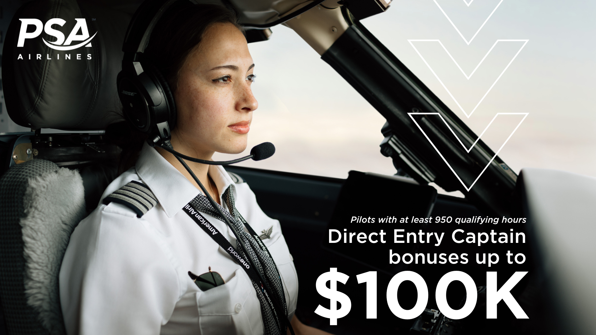 PSA Airlines - $100K Bonus
