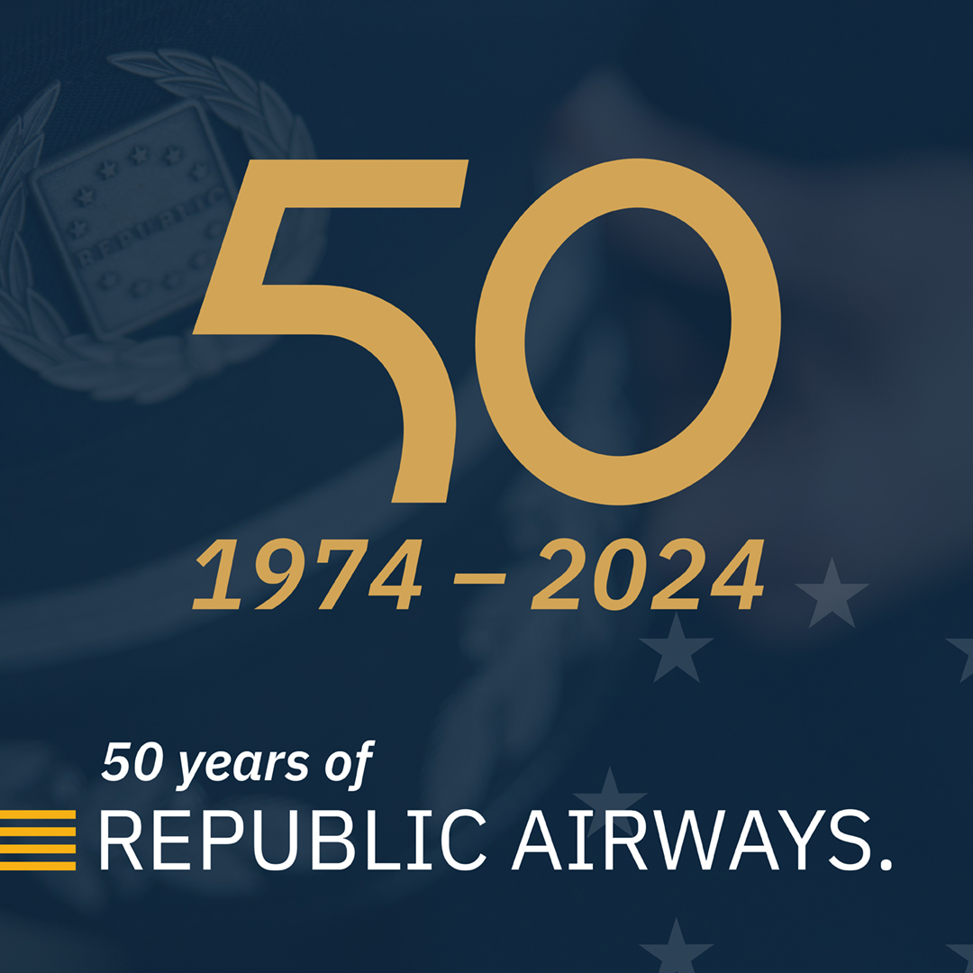 Republic Airways - 50 Years Strong