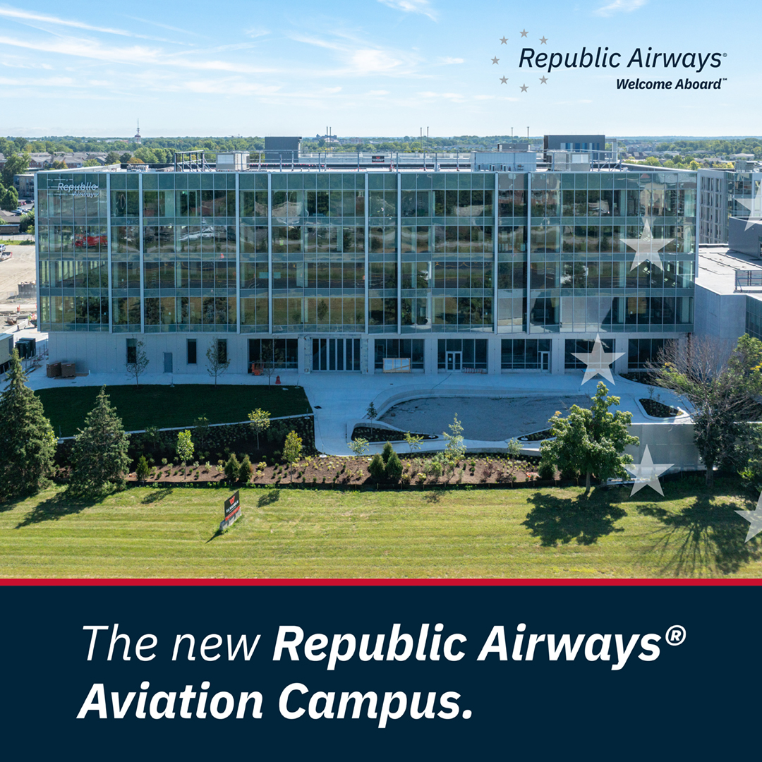 Republic Airways - New Headquarters at the Republic Airways® Aviation Campus.