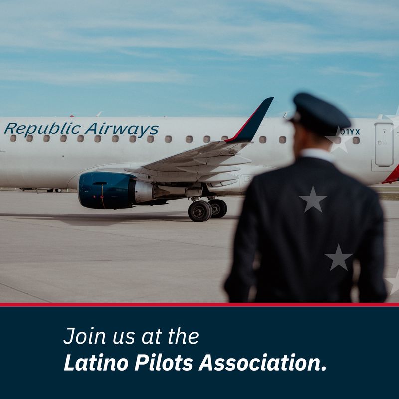 Join Republic Airways at LPA.